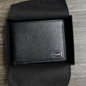 Dolce & Gabbana Men's Black Wallet I Brand New